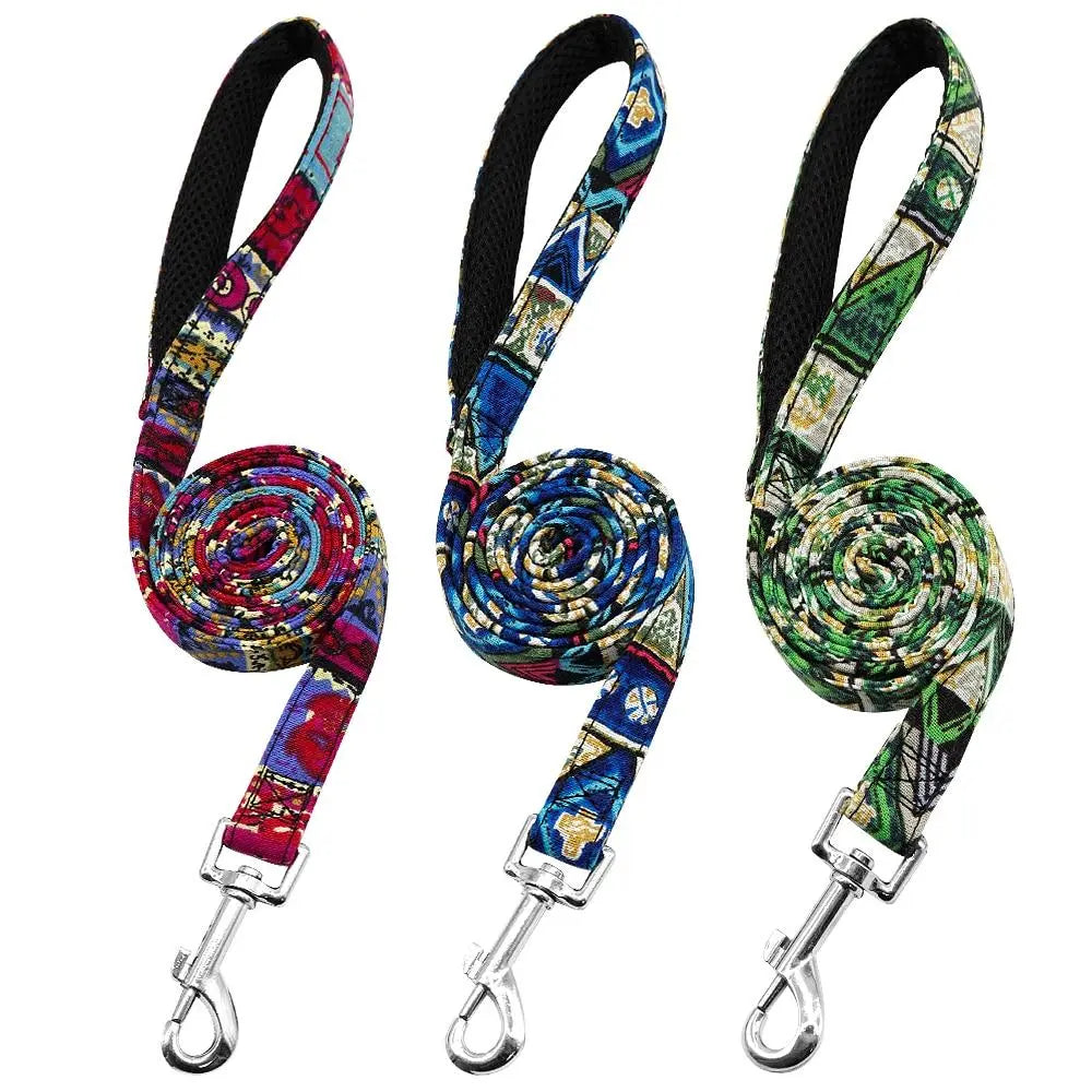 1.5m Dog Puppy Colorful Leads