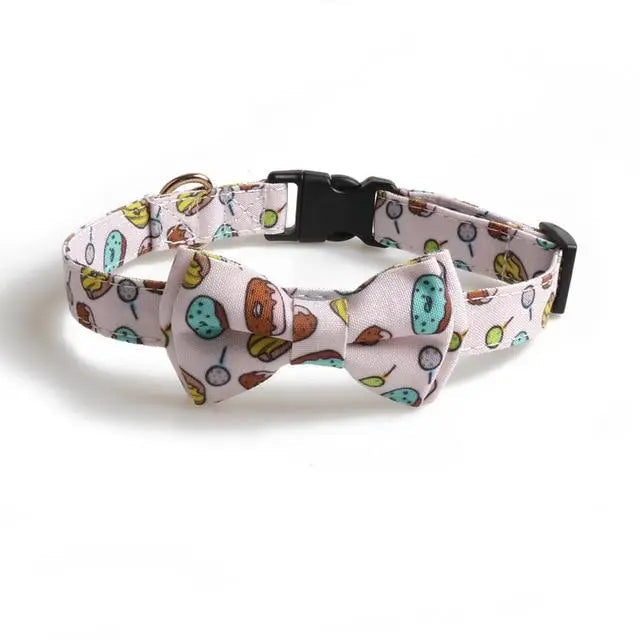 Adjustable Cutie Bowknot Dog Collars