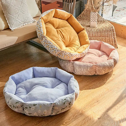 Calming Donut Bed for Dog & Cat