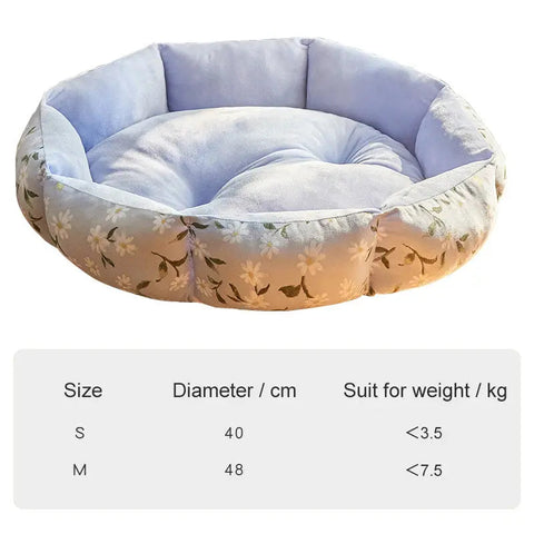 Calming Donut Bed for Dog & Cat