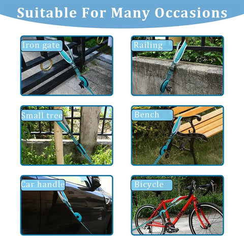 Multifunctional Dog Leash - Reflective Bicycle Leash