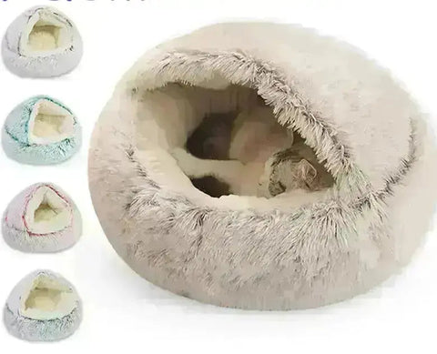 Round Cat House Basket