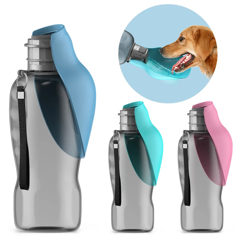 Pawadiz 800ml Portable Dog Water Bottle: Keep Your Pup Hydrated on the Go