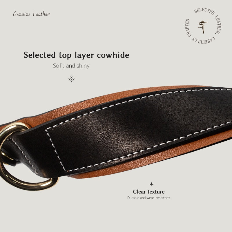 AirTag Leather Collar